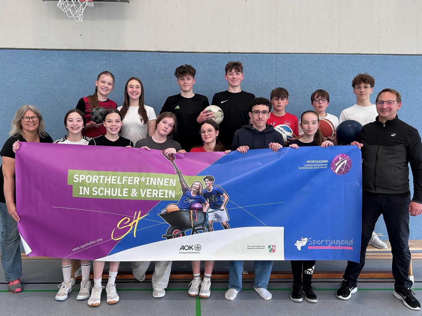 Premiere geglückt: Erste Sporthelfer-Ausbildung in Hachen