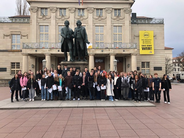 Stufe 10 besucht die Gedenkstätte Buchenwald und Weimar