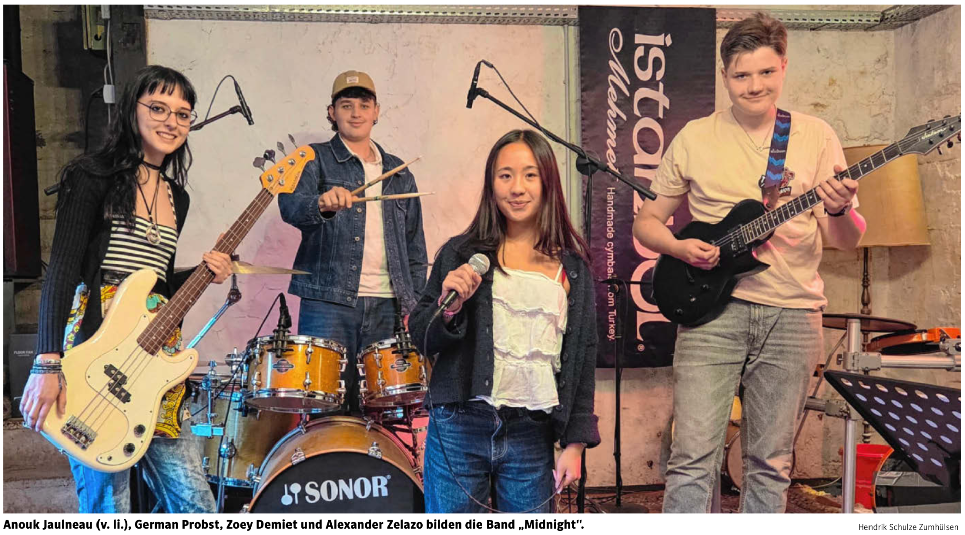 Midnight: Mehr als eine Schülerband
