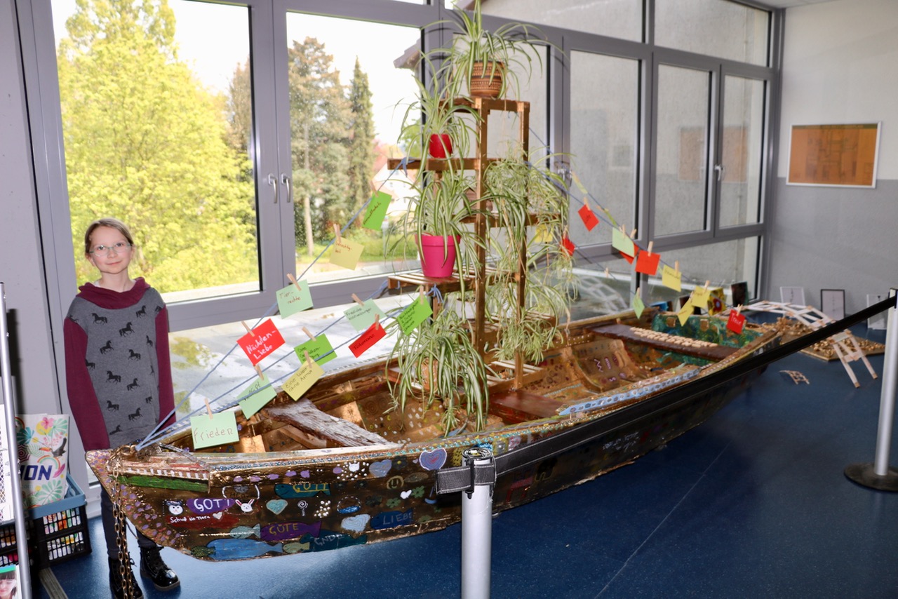 UNESCO-Friedensprojekt der Klasse 7a