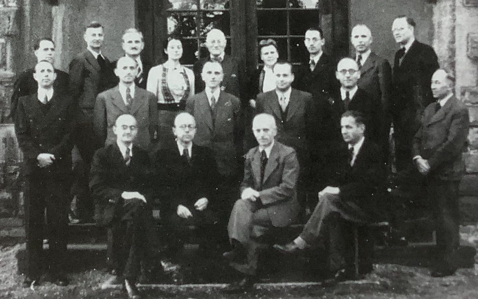 Kollegium der Oberschule im Jahre 1948