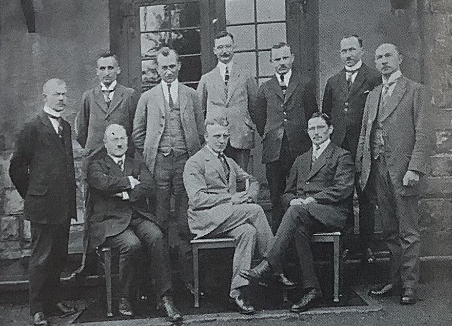 Das Kollegium der Rektoratschule im Jahre 1923
