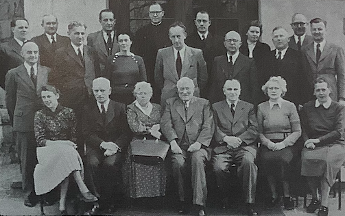 Kollegium des Progymnasiums im Jahre 1952