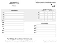 Elternbrief: Digitale Quartalsnoten und Elternsprechtag