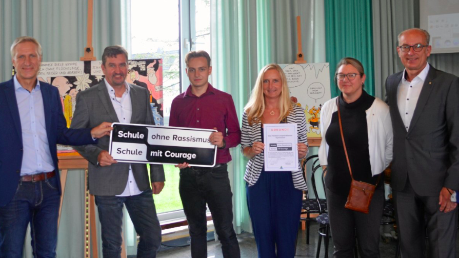 Zertifikatsverleihung "Schule ohne Rassismus"