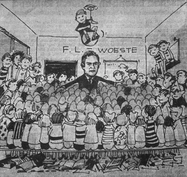 "Die Raumnot des Woeste-Gymnasiums"